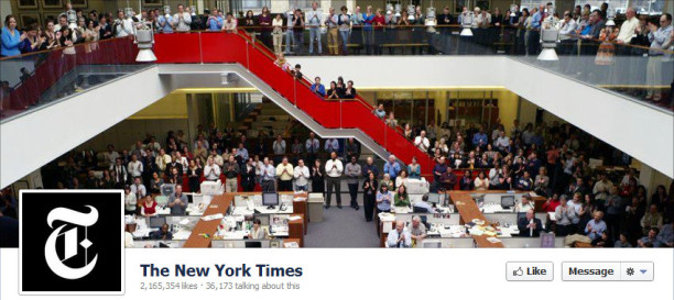 New York Times Facebook Cover
