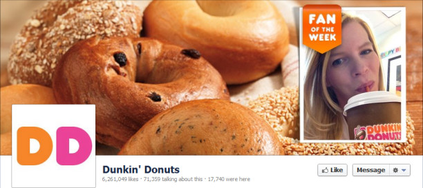 Dunkin' Donuts Facebook Cover